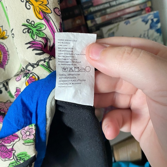 Tiny | Cara Floral Color Block Faux Wrap Top - Picture 13 of 13